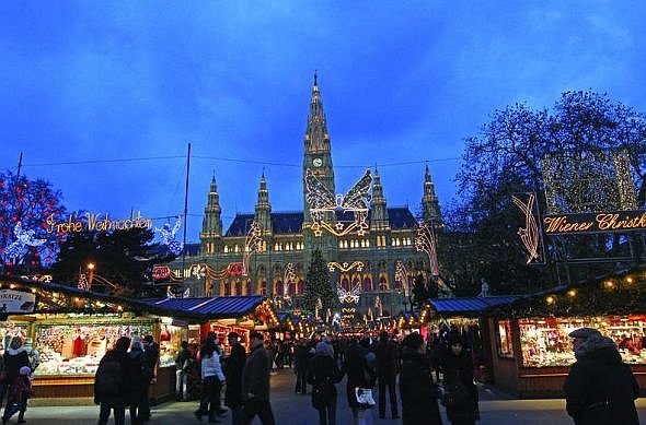 Karácsonyi készülődés Bécsben