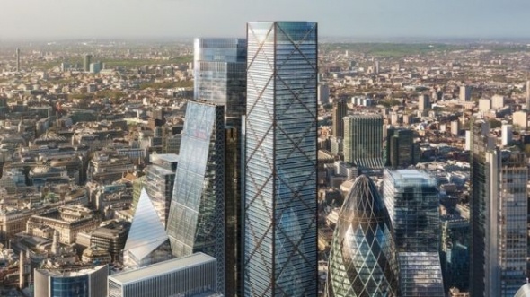 Bemutatták a londoni City legmagasabbjaként beharangozott felhőkarcoló terveit
