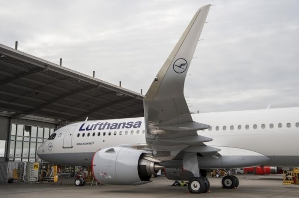 A világon elsőként vette át az Airbus A320neo repülőgépét a Lufthansa